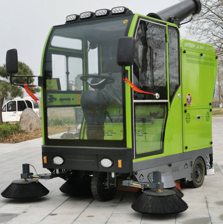 松原道路清洁广泛应用电动环卫清扫车